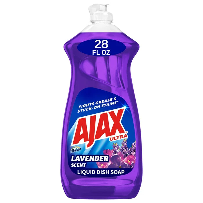 Ajax Dish Wash Liquid Fabuloso Lavender 28 oz