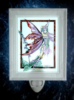 Amy Brown Night Light - Foxglove