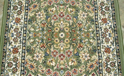 Dynamic Stair Runner Ancient Garden Green Stair Runner 57078-4444-31inSold By the Foot