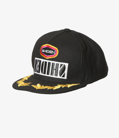Apolo Cap - Black - Wool Melton