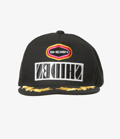 Apolo Cap - Black - Wool Melton