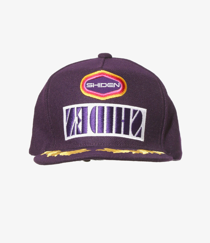 Apolo Cap - Purple - Wool Melton
