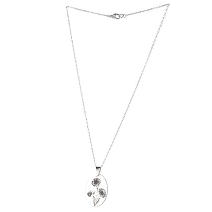 September Birth Flower Necklace - Aster