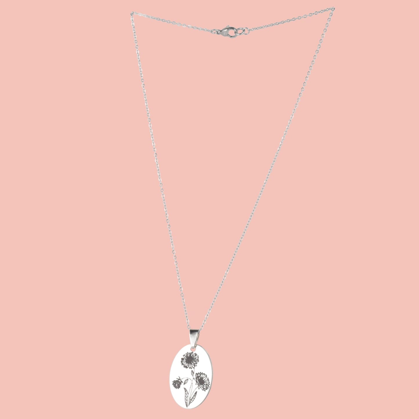September Birth Flower Necklace - Aster