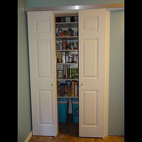Barn Door Hardware - Modern Aluminum - 72 Inch Track for 36 Inch Doors