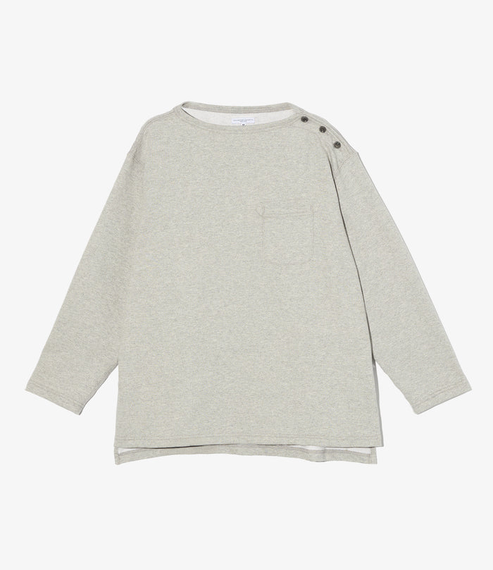 Basque Shirt - Heather Grey French Terry