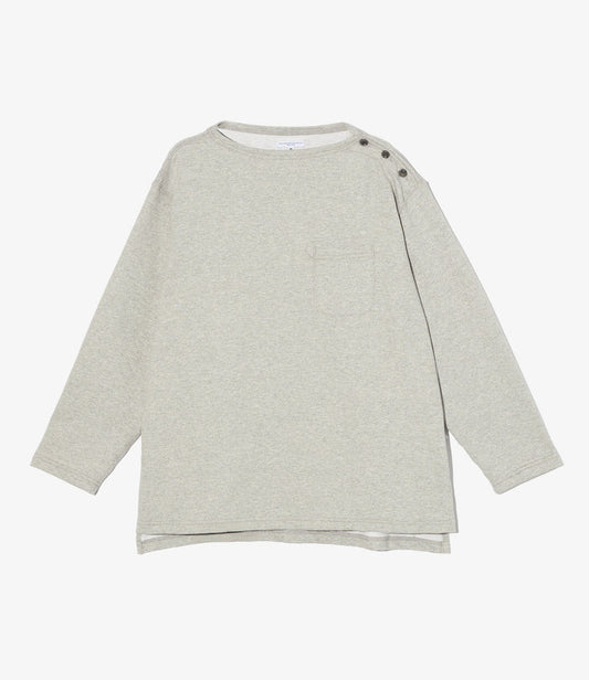 Basque Shirt - Heather Grey French Terry
