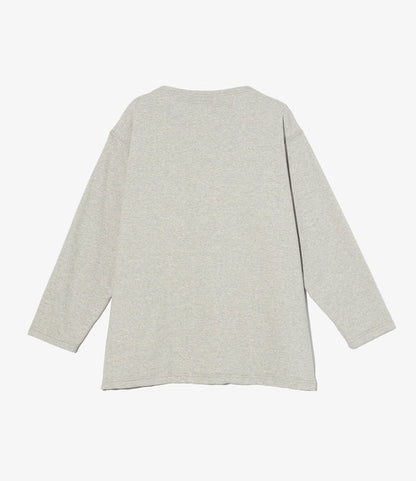 Basque Shirt - Heather Grey French Terry
