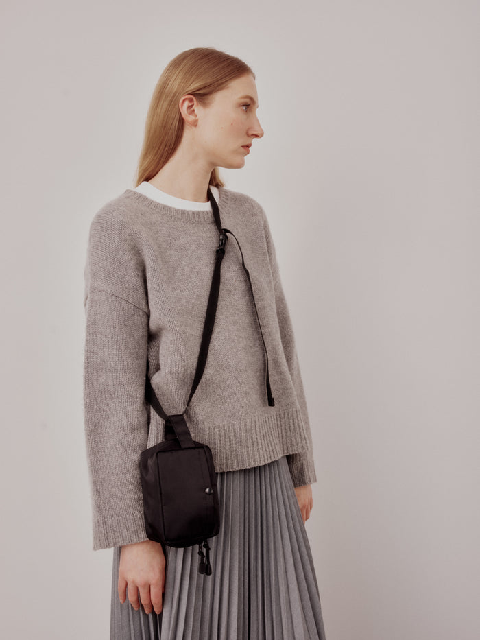 Belt Pouch Mini - Black Puffer