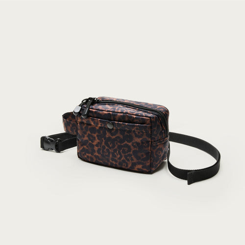 Belt Pouch Mini - Leopard Puffer