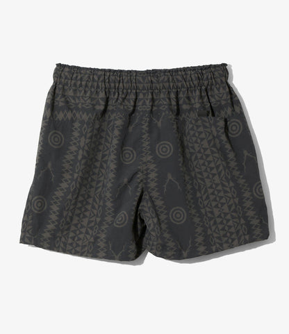 Belted Short - Native S&T - Nylon Tussah
