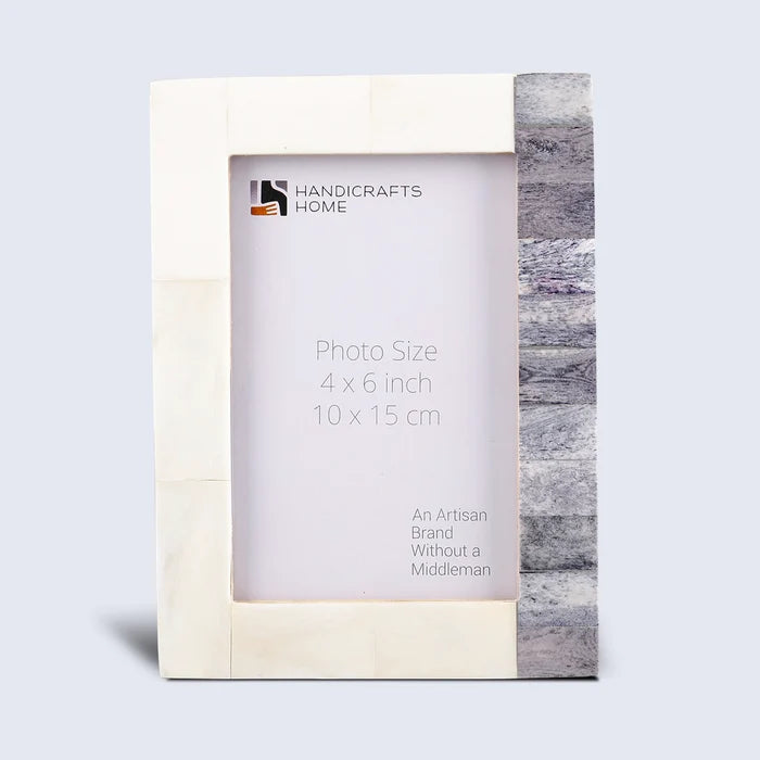 Bone Inlay Picture Frames | Coastal Classic | 4x6 5x7 | 3 Colors