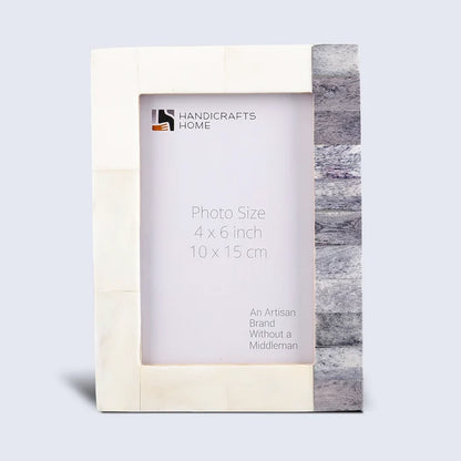 Bone Inlay Picture Frames | Coastal Classic | 4x6 5x7 | 3 Colors