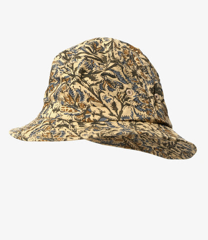 Bucket Hat - Blue - Batik Printed