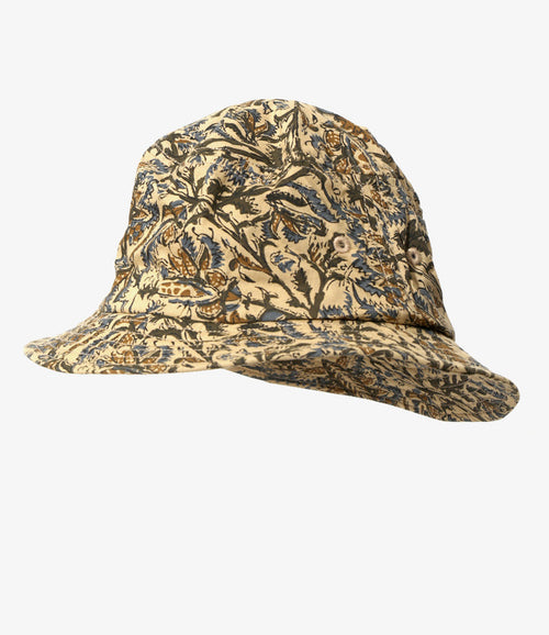 Bucket Hat - Blue - Batik Printed
