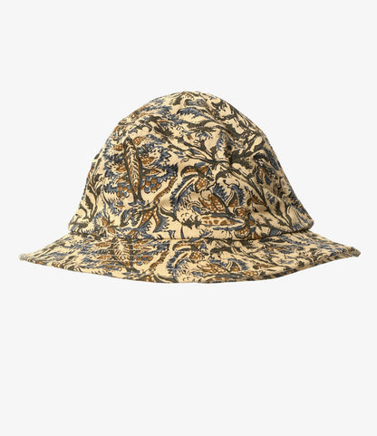 Bucket Hat - Blue - Batik Printed