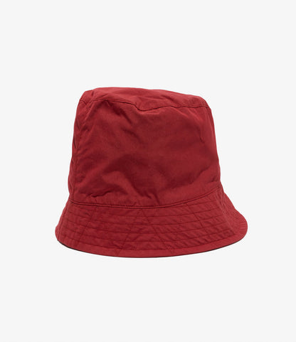 Bucket Hat - Red Lt. Weight Nyco Poplin