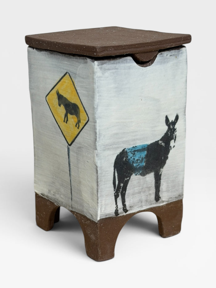 Burro Lidded Vessel 3