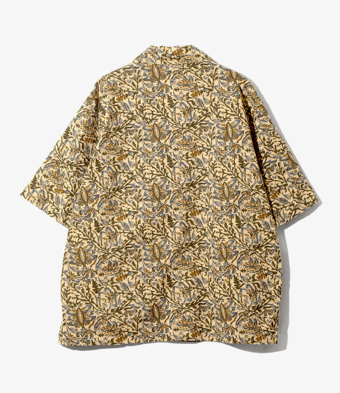 Cabana Shirt - Blue - Batik Printed