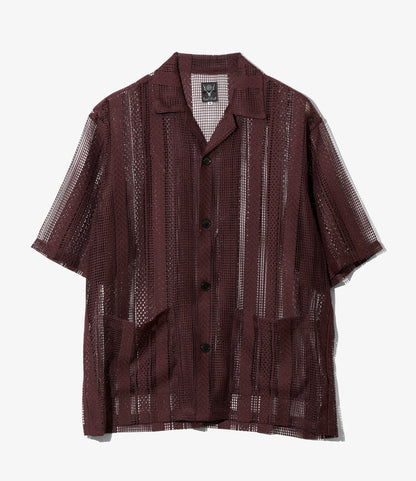 Cabana Shirt - Dk. Purple - Poly Lace Jq.