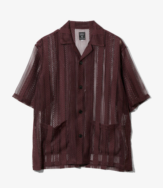 Cabana Shirt - Dk. Purple - Poly Lace Jq.