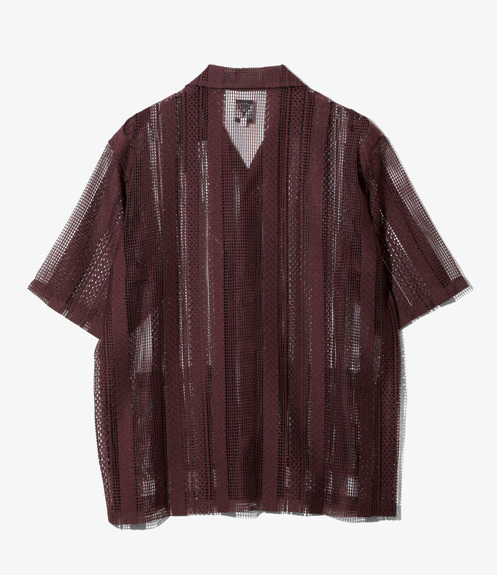Cabana Shirt - Dk. Purple - Poly Lace Jq.
