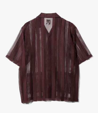 Cabana Shirt - Dk. Purple - Poly Lace Jq.