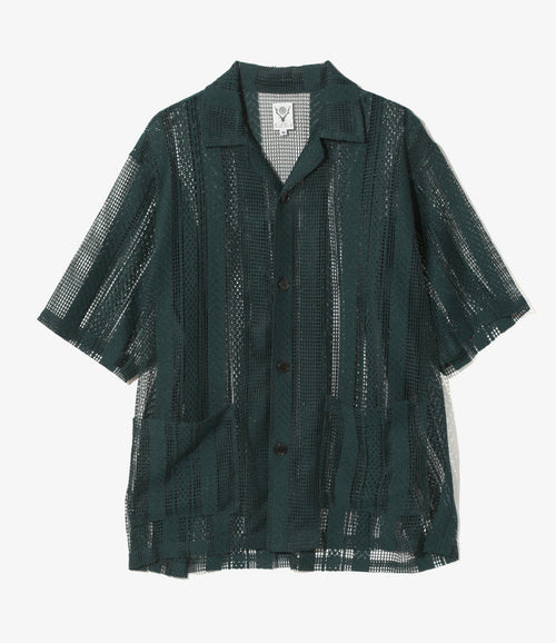 Cabana Shirt - Green - Poly Lace Jq.