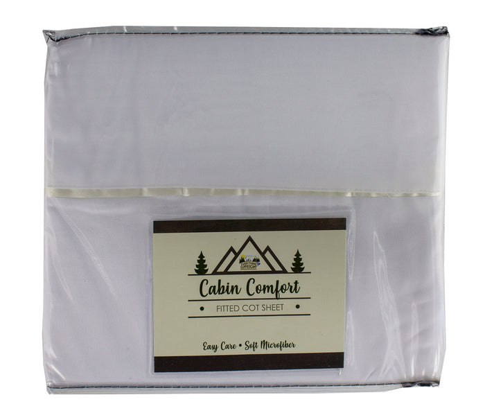 Cabin Comfort Camp Cot Fitted Sheet|61647