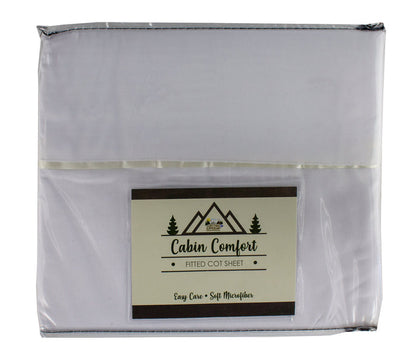 Cabin Comfort Camp Cot Fitted Sheet|61647