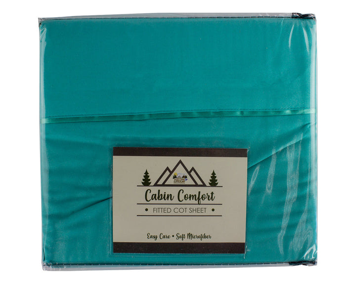Cabin Comfort Camp Cot Fitted Sheet|61646