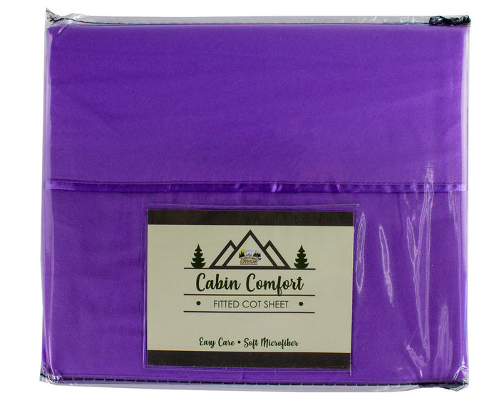 Cabin Comfort Camp Cot Fitted Sheet|61645