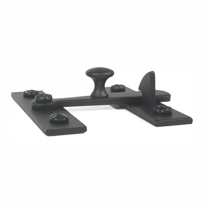Cabinet Latches - Smooth Knob & Bar - Matte Black Finish - Sold Individually