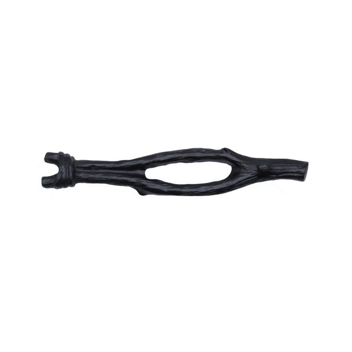 Rustic large twigs cabinet pulls in Matte Black