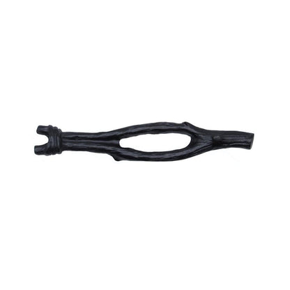 Rustic large twigs cabinet pulls in Matte Black