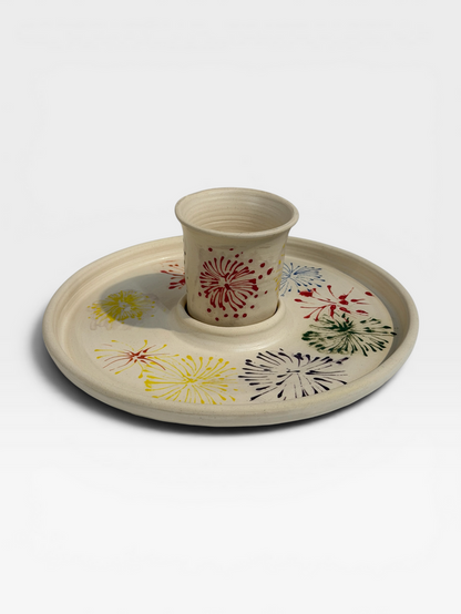Cake Stand - Fireworks