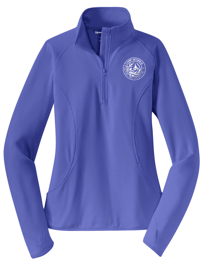 Camp Netimus Thumbhole 1/2 Zip Warm Up Jacket|12023|12024|12025|12026