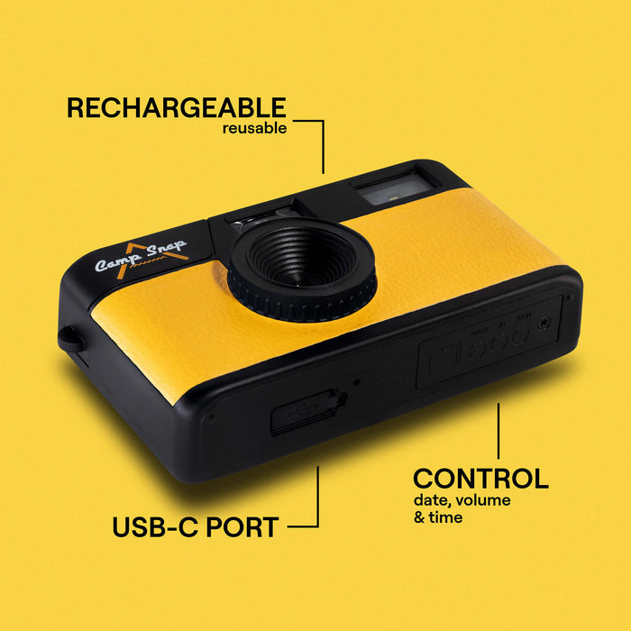 Camp Snap Camera Sunbeam Yellow | CS15OY