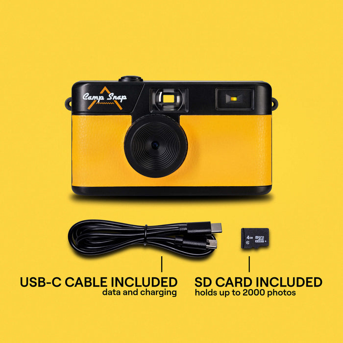 Camp Snap Camera Sunbeam Yellow | CS15OY