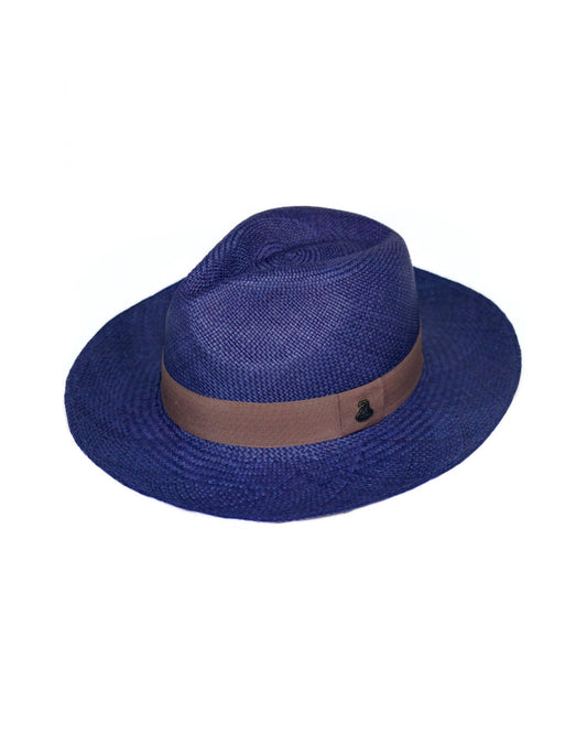 Classic Panama Hat - Navy for Nepenthes Los Angeles