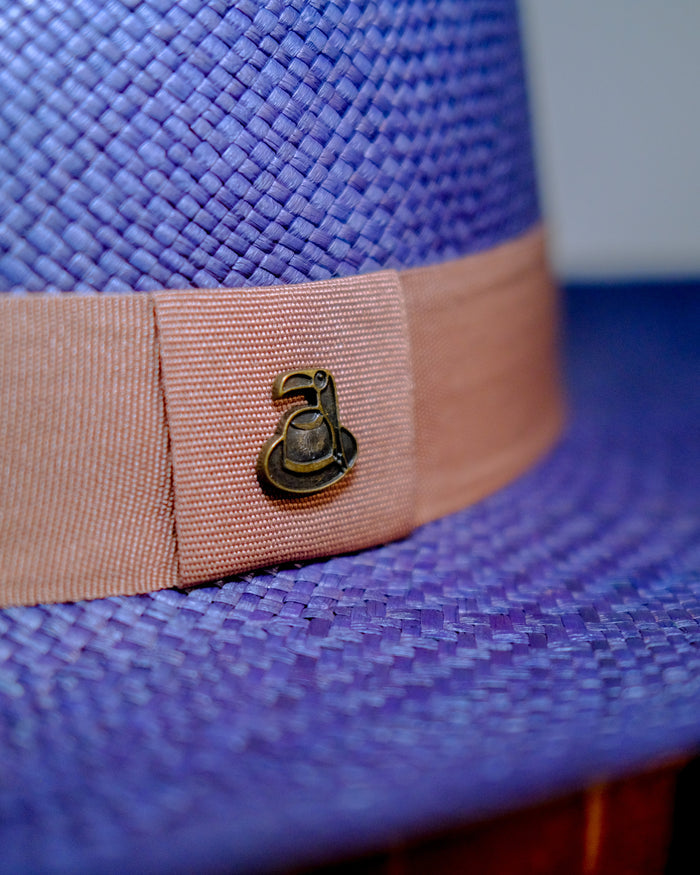 Classic Panama Hat - Navy for Nepenthes Los Angeles