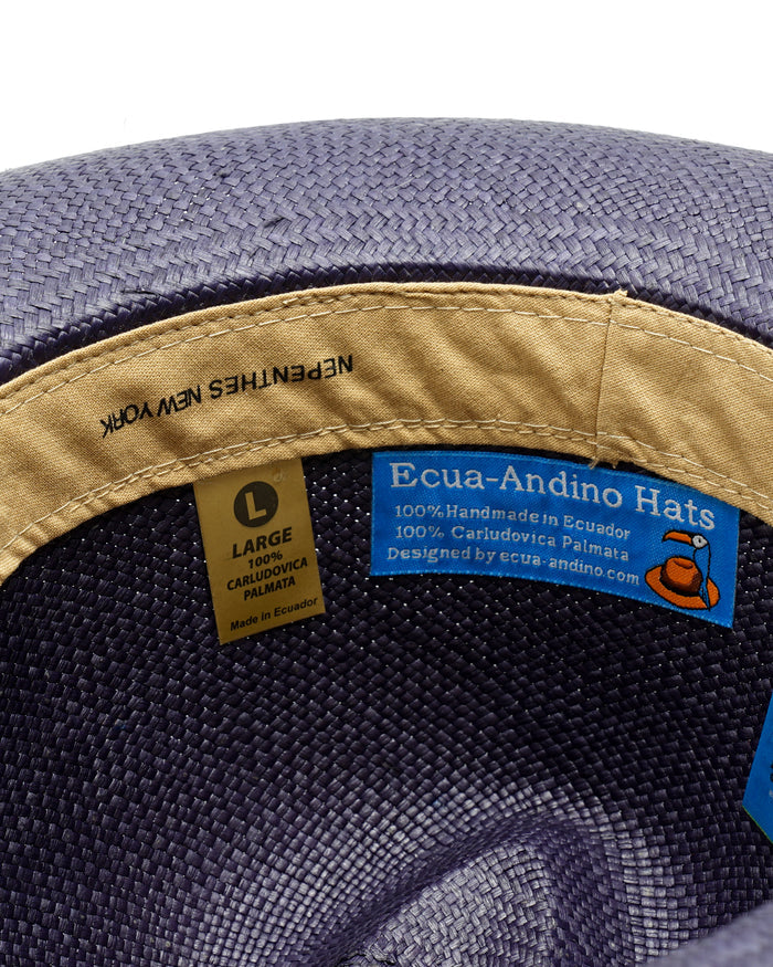 Classic Panama Hat - Navy