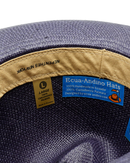 Classic Panama Hat - Navy