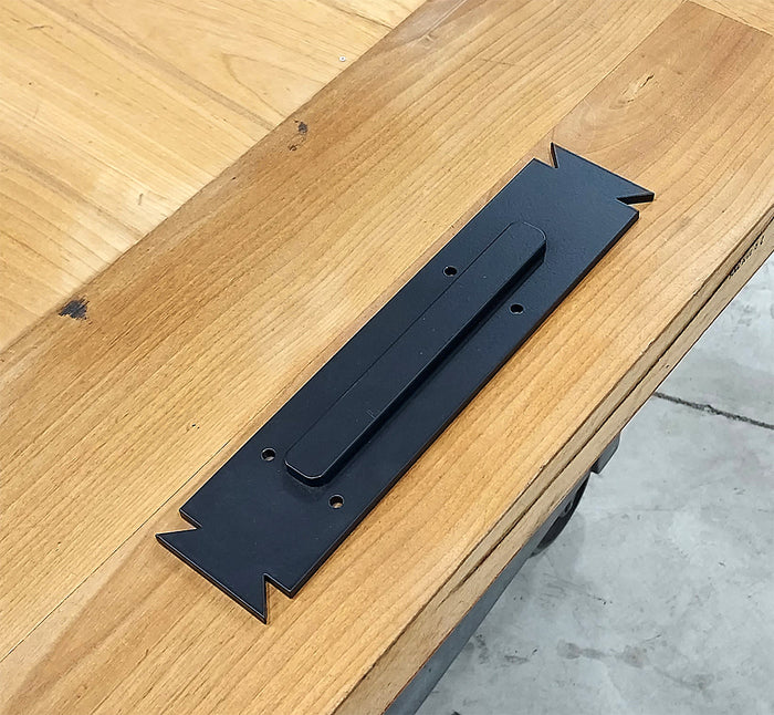 Craftsman Style Finger Pull Handle - Flush Pull Handle  - "Easy Mount"