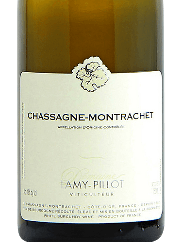 Domaine Lamy Pillot Chassagne Montrachet Blanc 2021