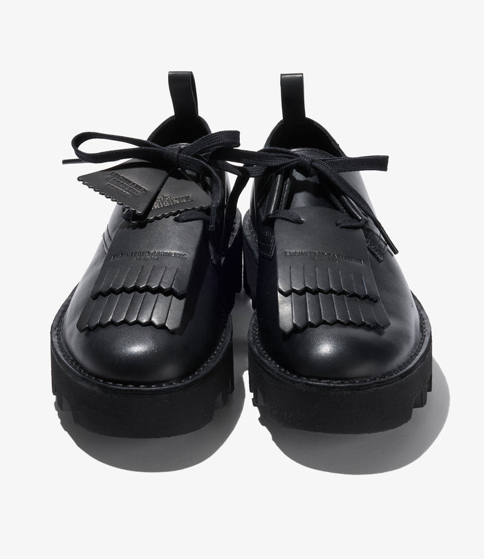 Engineered Garments x Clarks - Desert Khan - Black Smooth Leather