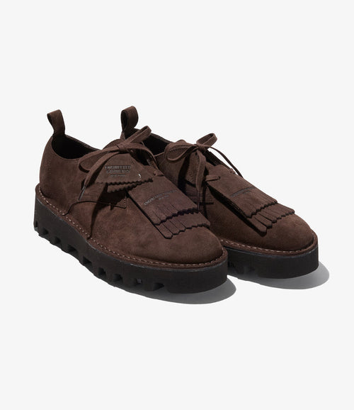 Engineered Garments x Clarks - Desert Khan - Brown Suede