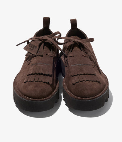 Engineered Garments x Clarks - Desert Khan - Brown Suede