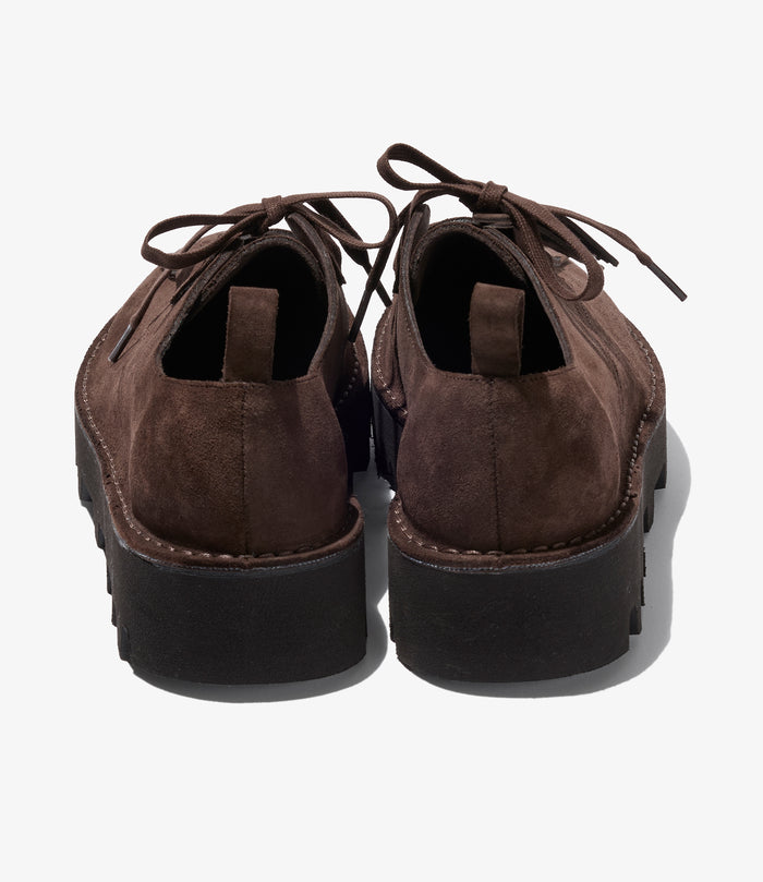 Engineered Garments x Clarks - Desert Khan - Brown Suede