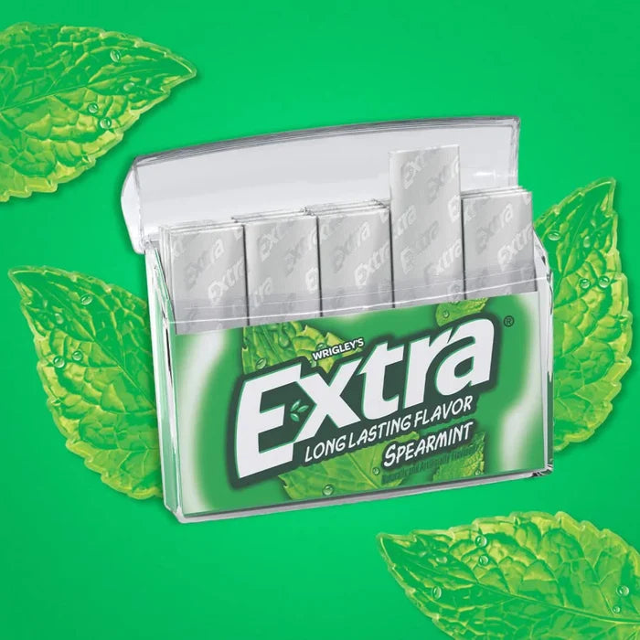 Extra Spearmint Mega 35 Stk available at Mexmax INC, ideal for wholesale buyers seeking refreshing gum.